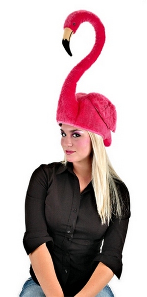 flamingo hat