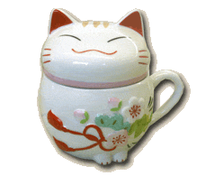 luckey cat mug