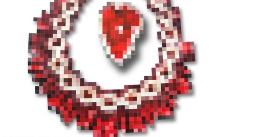 pixilated jewelry