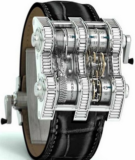 cebestan winch tourbillion vertica