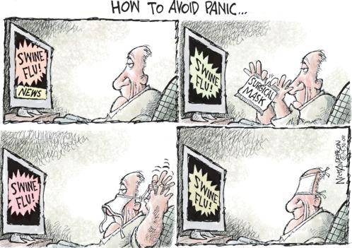swine flu how to avoid panic