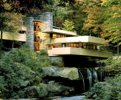 the falling water house