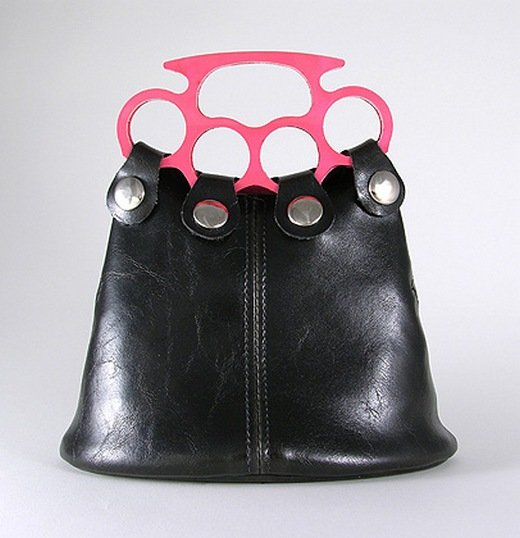 brass knuckle purse