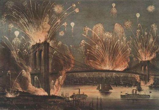 brooklyn bridge fire