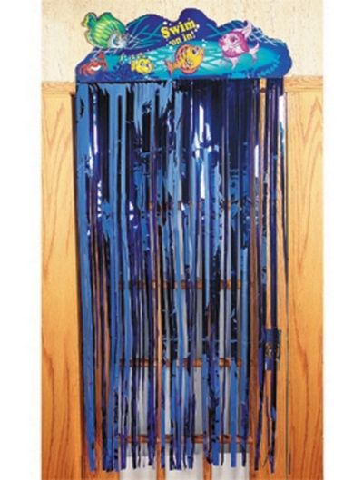 door curtain with fringe