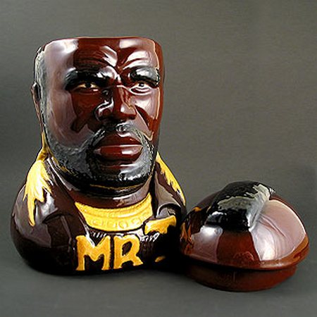 mr t cookie jar