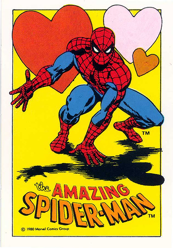 spider man valentines