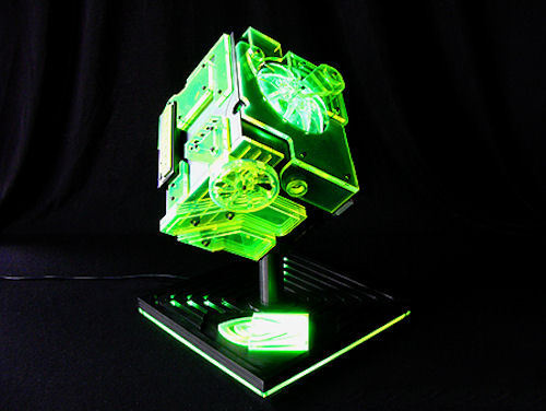 glowing cube