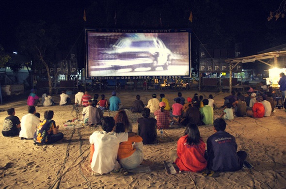 outdoor movies