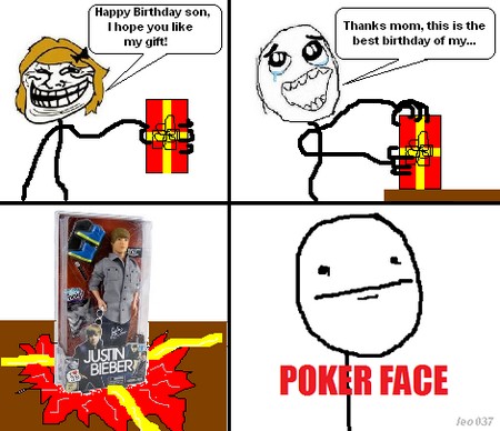 poker face