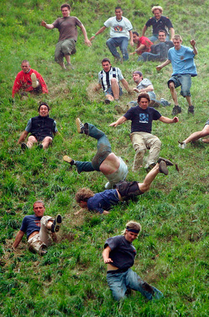 cheese rolling