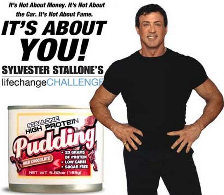 Sylvester Stallone’s Pudding