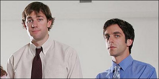 BJ Novak and John Krasinski