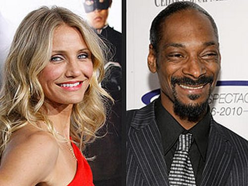 Cameron Diaz and Snoop Dogg