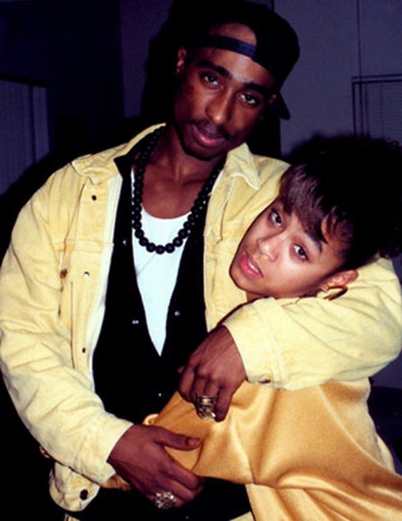 Jada Pinkett-Smith and Tupac Shakur