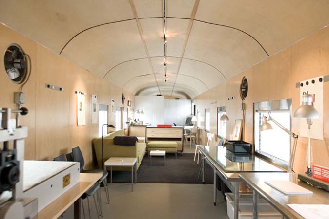 The Train Car House