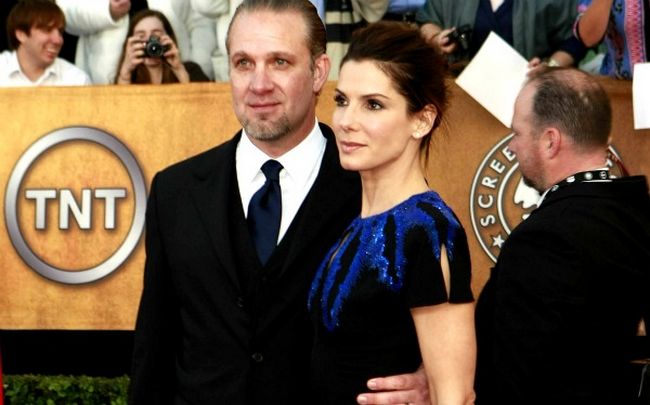 Sandra Bullock and Jesse James