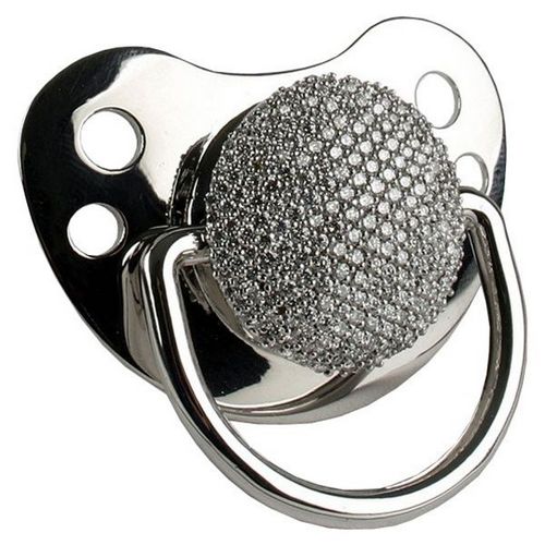 White Gold Pacifier
