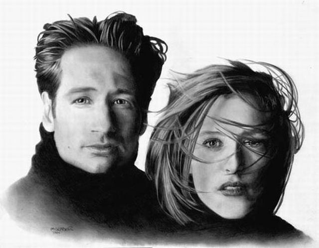 Mulder and Scully