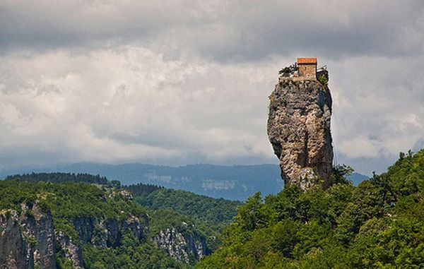 The Katskhi Pillar