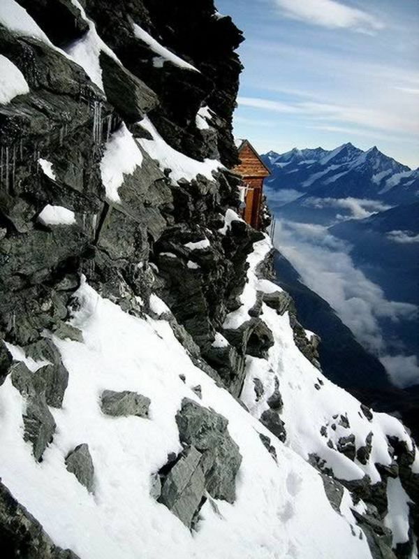 This House in the Swiss Alps