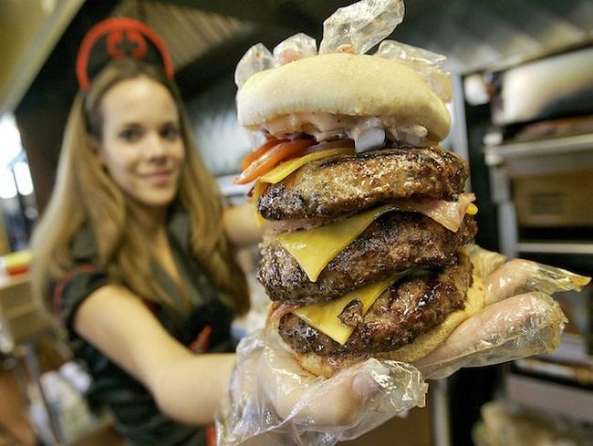 The Quadruple Bypass Burger