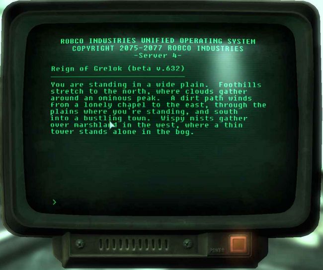Fallout 3 Features a Very Real, Playable Text-Based Adventure Game