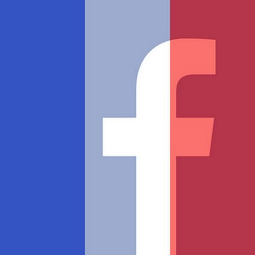 French Flag Facebook Warning