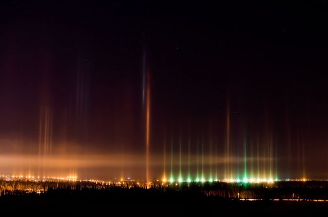 Light Pillar Phenomenon