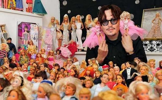 johnny depp barbie dolls