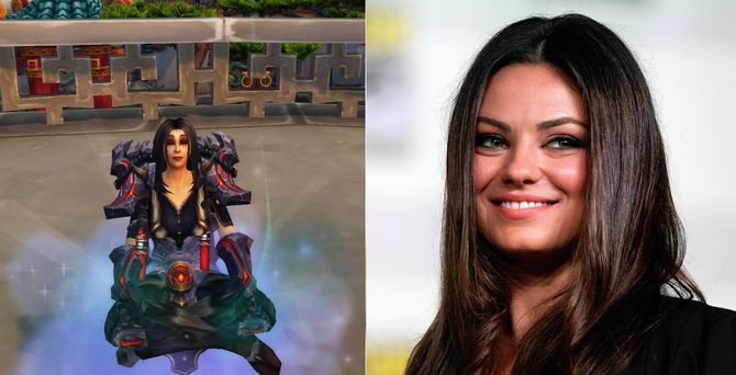 mila kunis world of warcraft