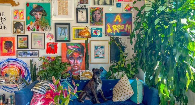 Art Chaos in home walls