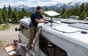 RV Starlink Installation